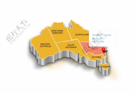 澳洲三维地图