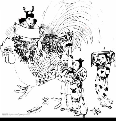 中国古代儿童012图片