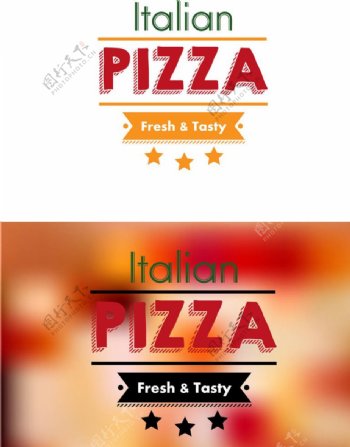 PIZZA披萨设计图片