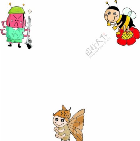 卡通动物动物卡通图片