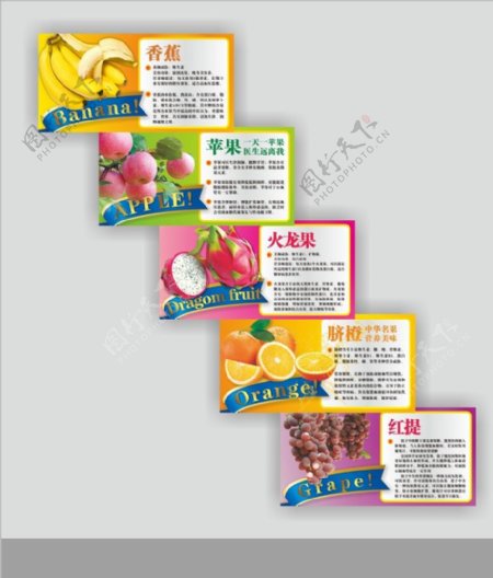 水果介绍海报图片