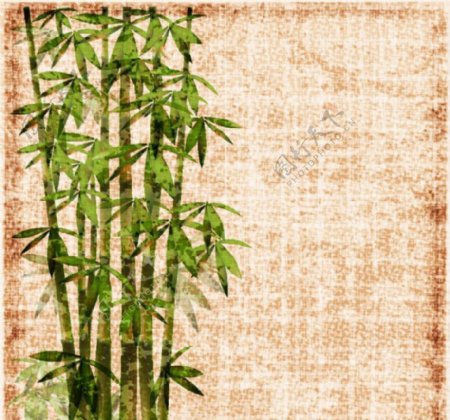 竹子矢量素材图片