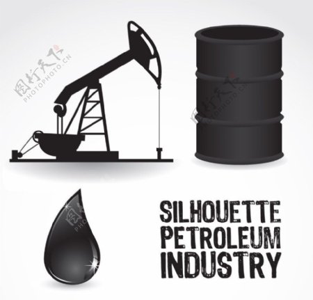 石油工业开采图片