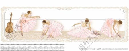 芭蕾舞蹈演员花片图片