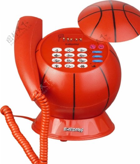 足球形状电话机图片