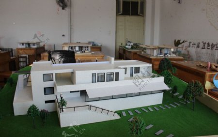 吐根哈特别墅模型图片