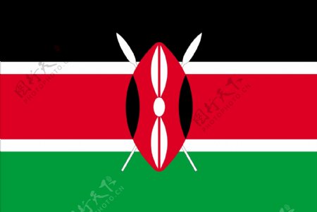 肯尼亚国旗图片