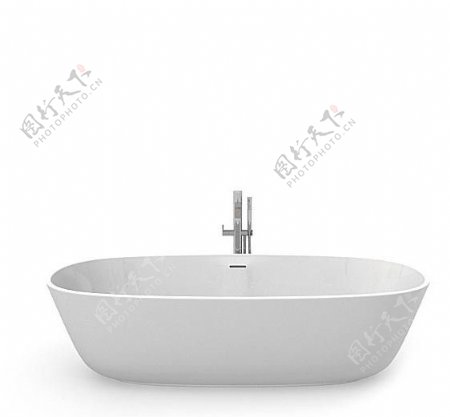精美浴缸三维模型图片