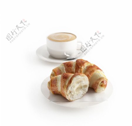 面包早餐模型带贴图图片