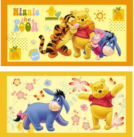 Disney维尼熊跳跳虎小维尼熊图片