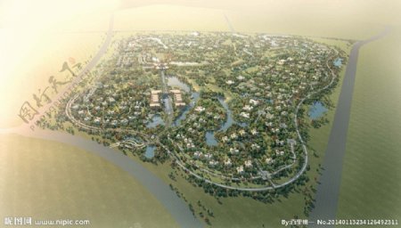 新城区城市规划环境图片