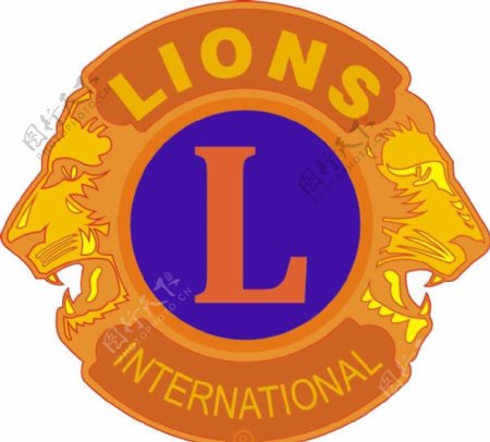 狮子会徽标图片