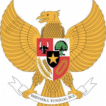 印尼国徽图片