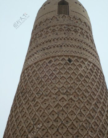 新疆吐鲁番苏公塔图片