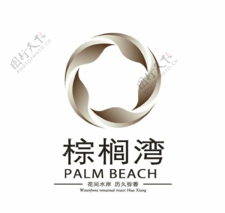 房产棕榈湾标志图片