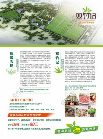 双竹记杂志宣传页图片