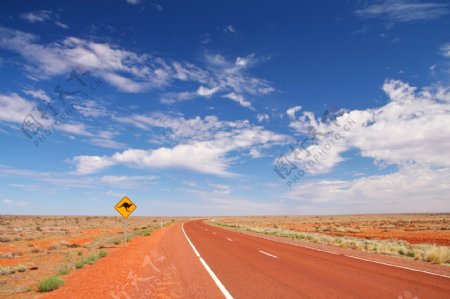 澳洲沙漠公路图片