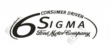 六西格玛矢量标志logo图片