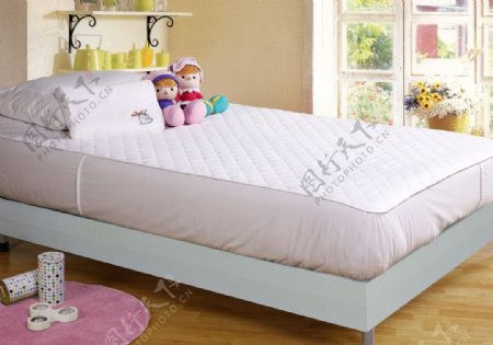儿童床笠式床垫图片