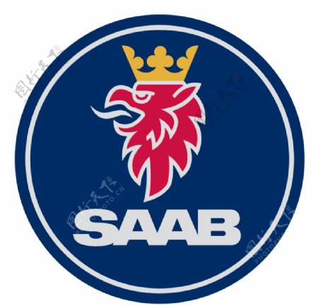 Saab标志图片