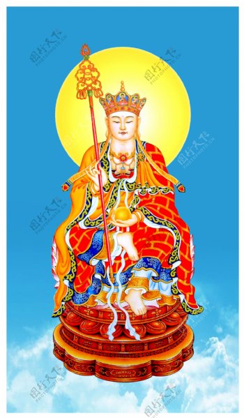 地藏菩萨像图片
