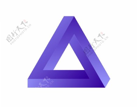 三角矛盾图形图片