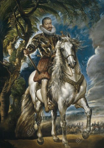 马术莱尔马公爵肖像图片