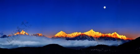 梅里雪山图片