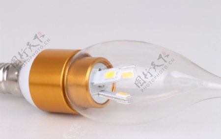 新款3W三叉LED蜡烛灯泡图片