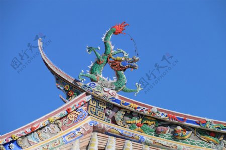 福建泉州文庙大成殿正脊图片