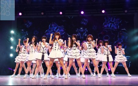 SNH48演唱会现场图片