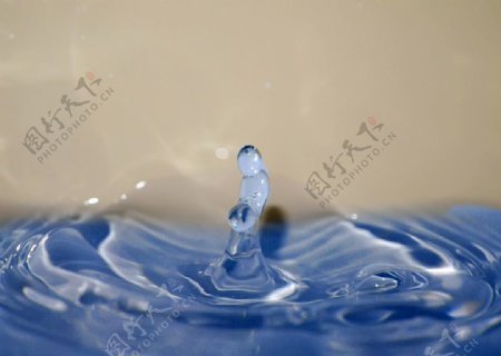 水滴水纹图片