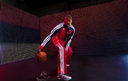 NBA球星宣传广告图片