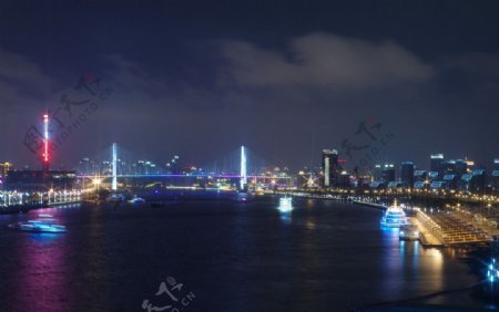 浦江夜景图片