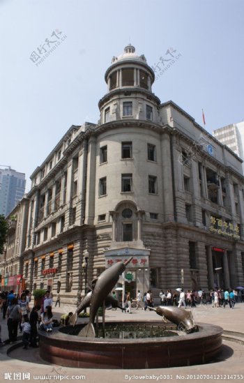江汉步行街建筑图片