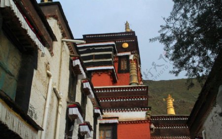 藏族寺庙图片