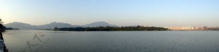 西江的早晨图片