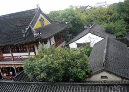 寒山寺观景图片