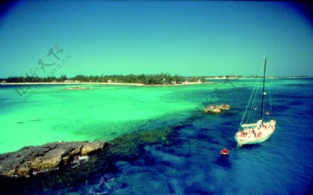 巴哈马美丽海滩图片