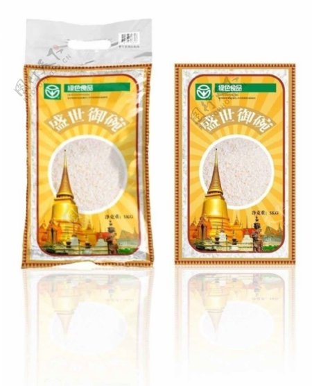 泰国香米包装设计图片