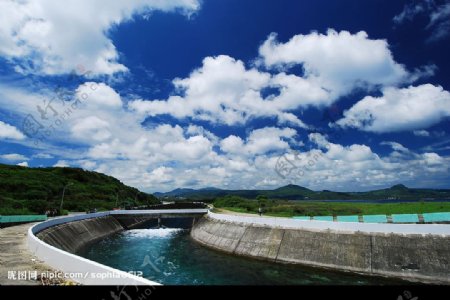核能發電廠排水溝图片