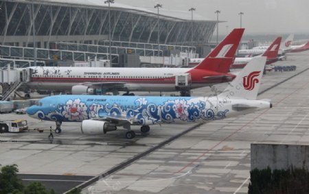 中国国际航空特別塗装图片