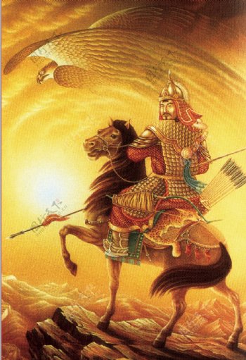 金戈铁马蒙古骑兵图片