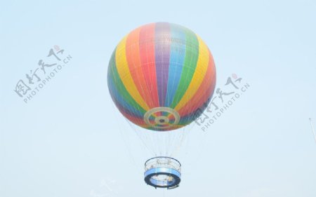 高空大型氦气球图片