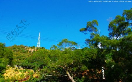 龙岗南澳一路风景山水图片
