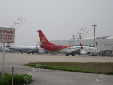 宜昌三峡机场飞机图片