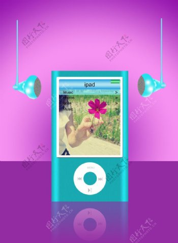 鼠绘MP3播放器图片