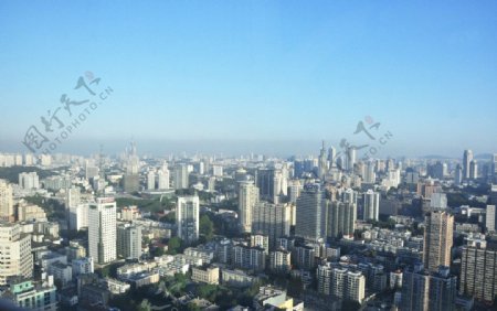 鸟瞰南京城图片
