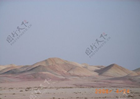 塔克拉玛干沙漠掠影图片