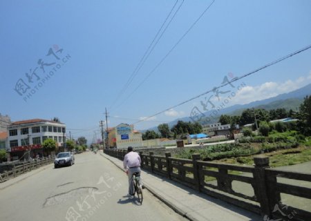 陕西省安康市恒口镇老桥图片